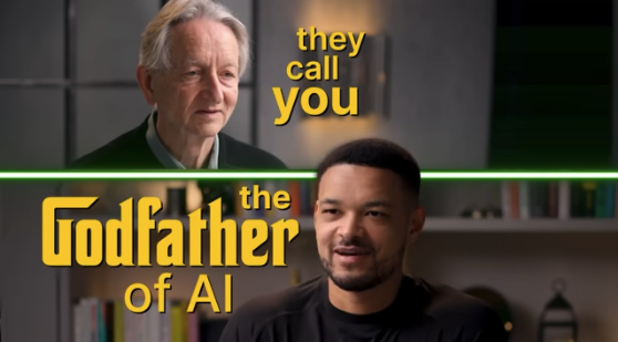 image from Godfather of AI: I Tried to Warn Them, But We’ve Already Lost Control! Geoffrey Hinton